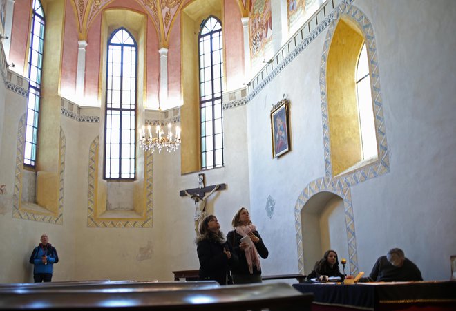 Sv. Juriju je posvečena kapela na Ljubljanskem gradu. FOTO: Tomi Lombar